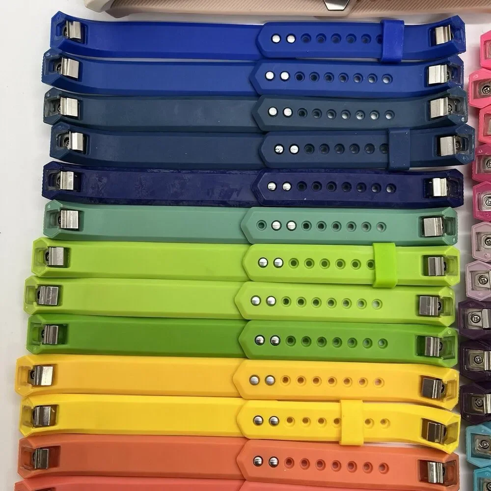 Huge Lot Of 45 Fitbit Alta Replacement Bands Size Small Silicone